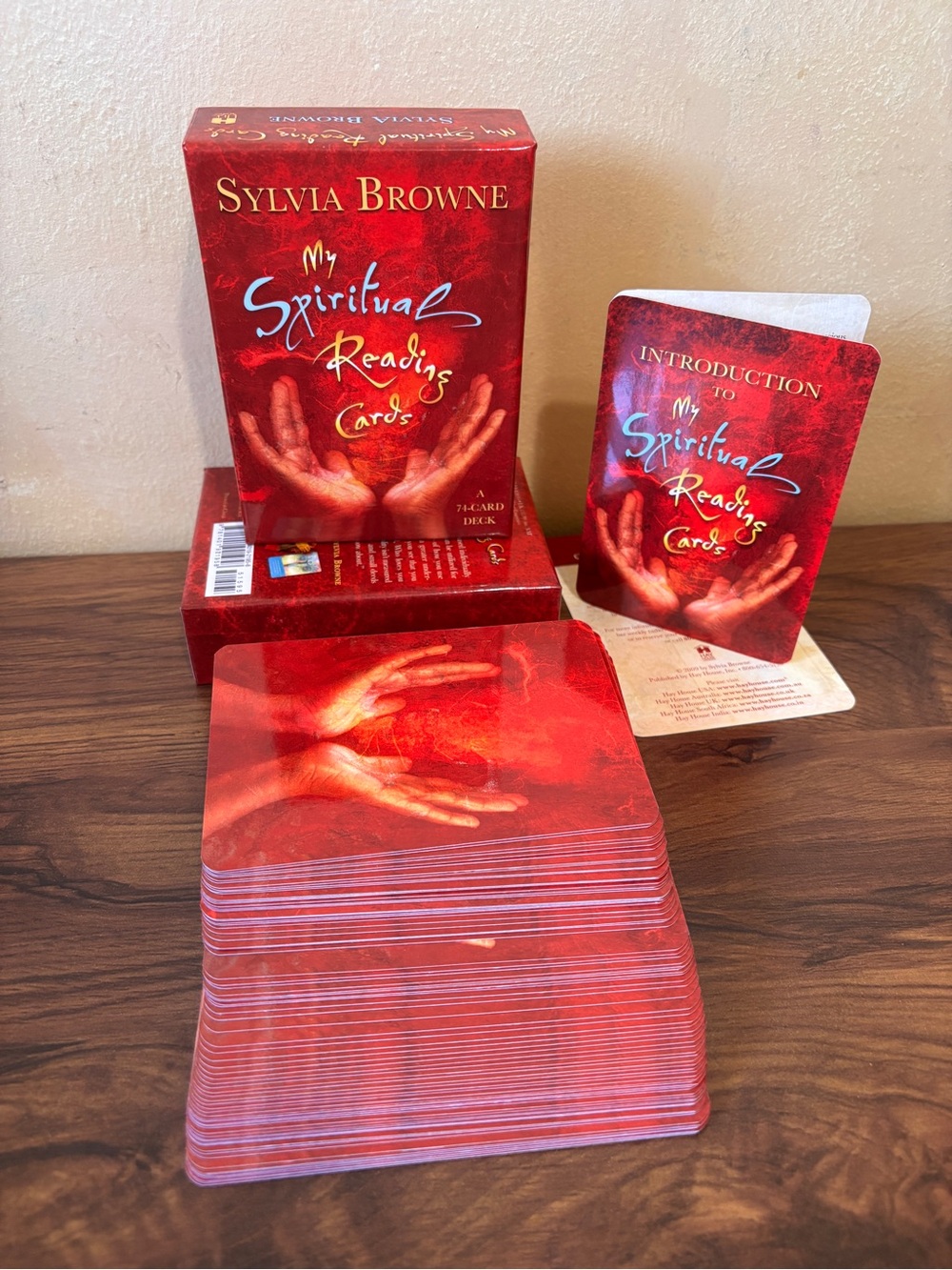 My Spiritual Reading Cards Sylvia Browne 74 Card Deck